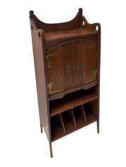 Arts & Crafts Art Nouveau Cabinet by H.P. Mutters & Zoon Den Haag, 1900s